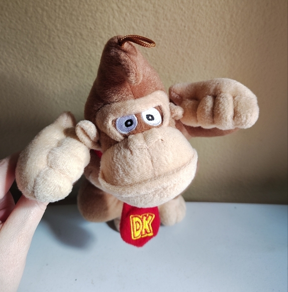 DK Donkey Kong Super Mario 2024 Nintendo  12" Collectible Plush Toy -Gamer Gift - Picture 2 of 6